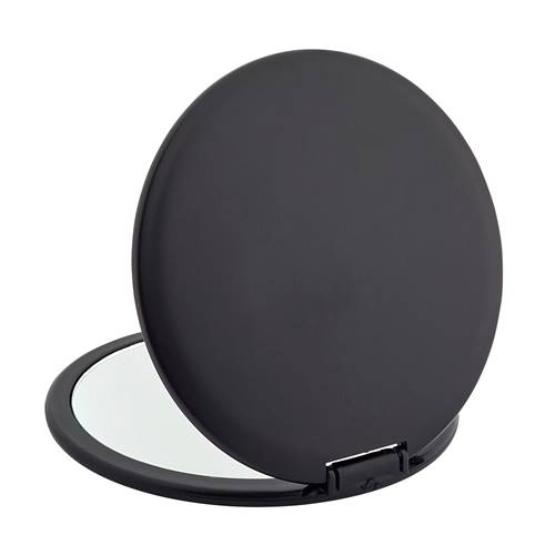 Miroir Rond Noir Mat de Voyage – x7