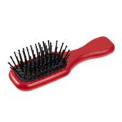 BROSSE HETRE PNEUMATIQUE PETIT MODELE PICOTS BOULES 7 RANGS - ROUGE