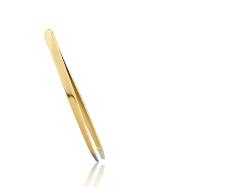 RUBIS PINCE A EPILER EN BIAIS SHINY GOLD