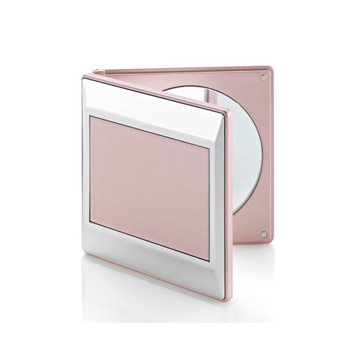 Miroir de Sac Carré Parme Rose - X5