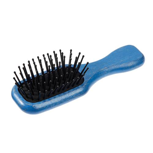 BROSSE HETRE PNEUMATIQUE PETIT MODELE PICOTS 7 RANGS - BLEU