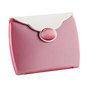 Miroir de Sac Enveloppe Perle Rose - X3