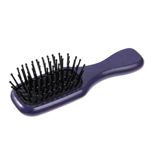 BROSSE HETRE PNEUMATIQUE PETIT MODELE PICOTS BOULES 7 RANGS - VIOLET