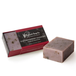 SAVON NATUREL FRAMBOISE SAUVAGE D'ECOSSE 190G X6