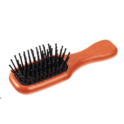 BROSSE HETRE PNEUMATIQUE PETIT MODELE PICOTS 7 RANGS - ORANGE