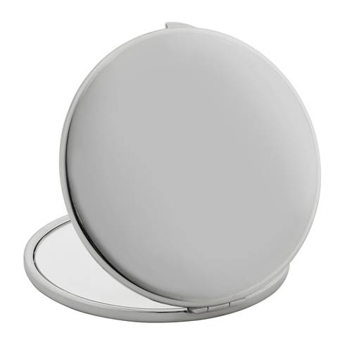 Miroir de Voyage Rond Chromé - X7