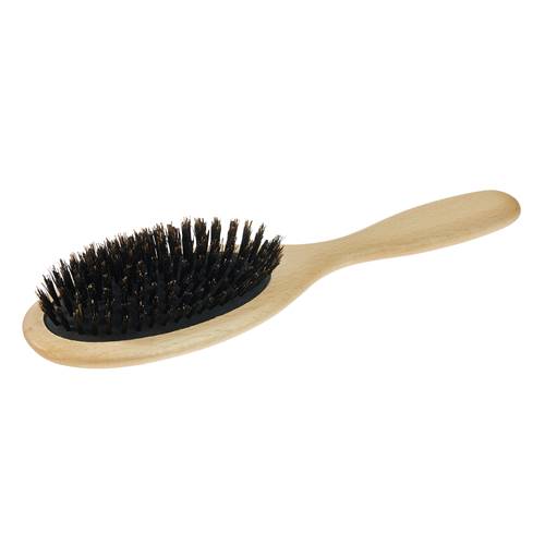 Brosse Pneumatique en Bois de Hêtre et Pur Sanglier